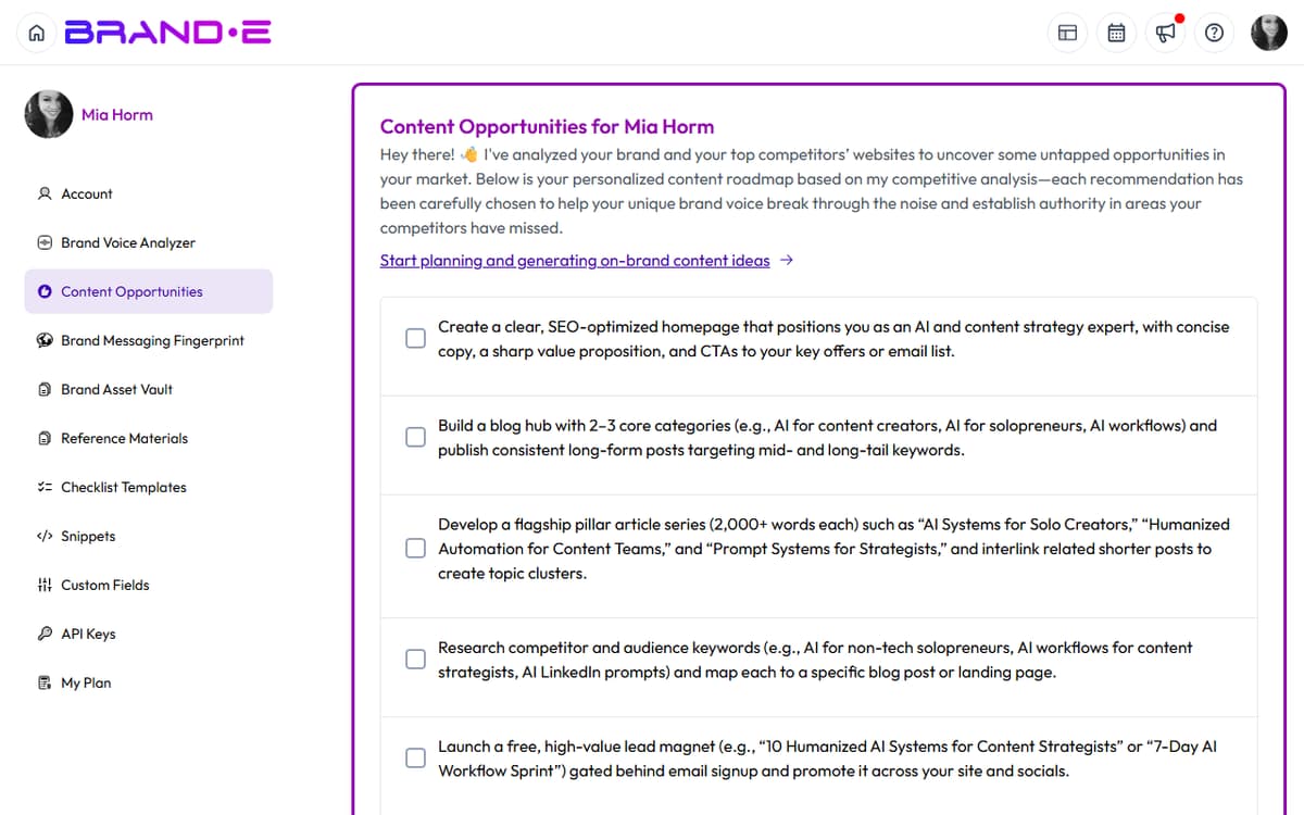 Content Agent Not Working — Brande.ai