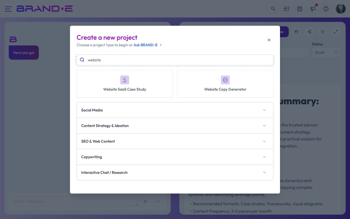 Generate Website Copy That Converts — Brande.ai