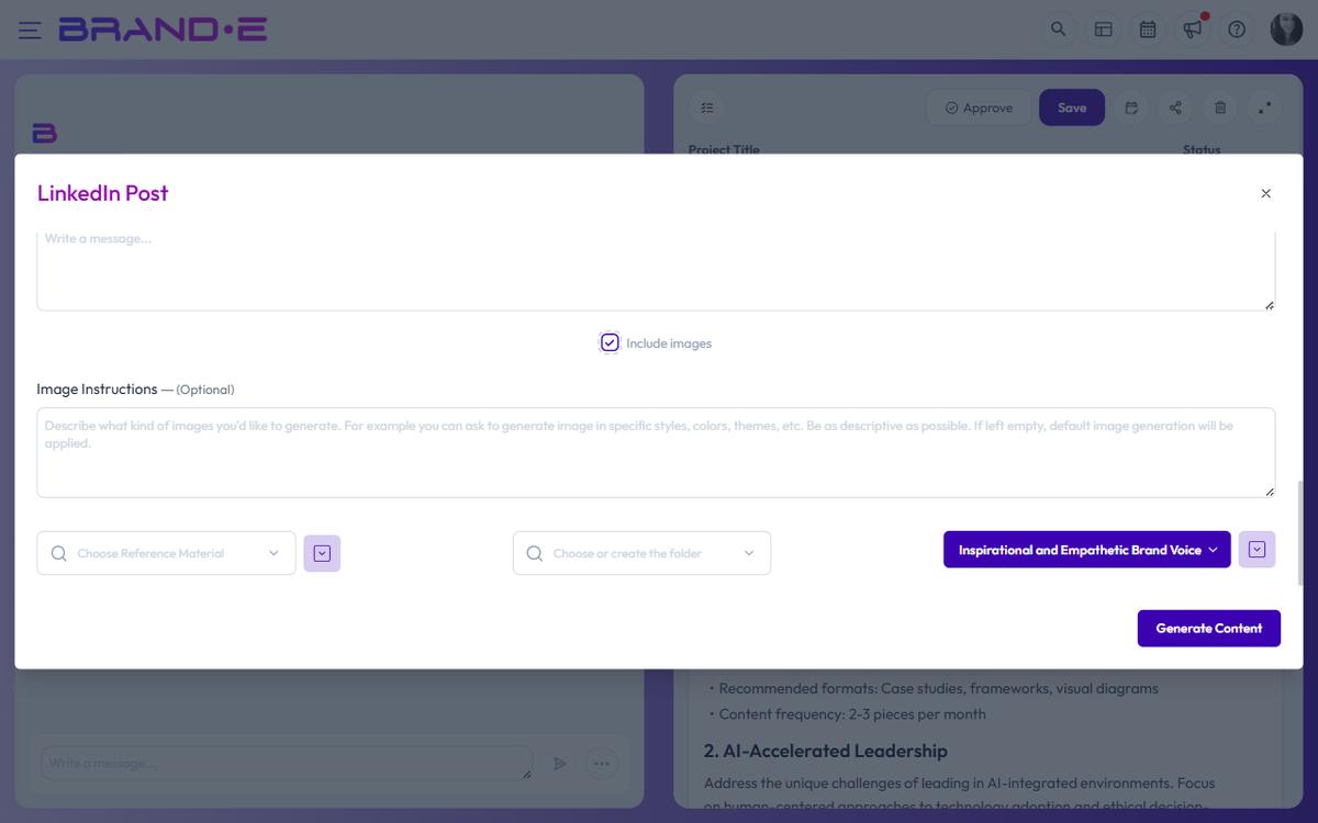 Generate On-Brand Images — Brande.ai